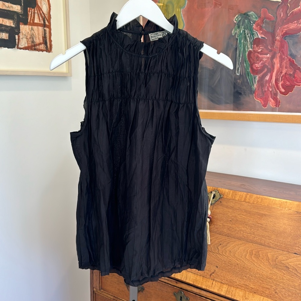 go BY GOSILK Shirr Enough Top